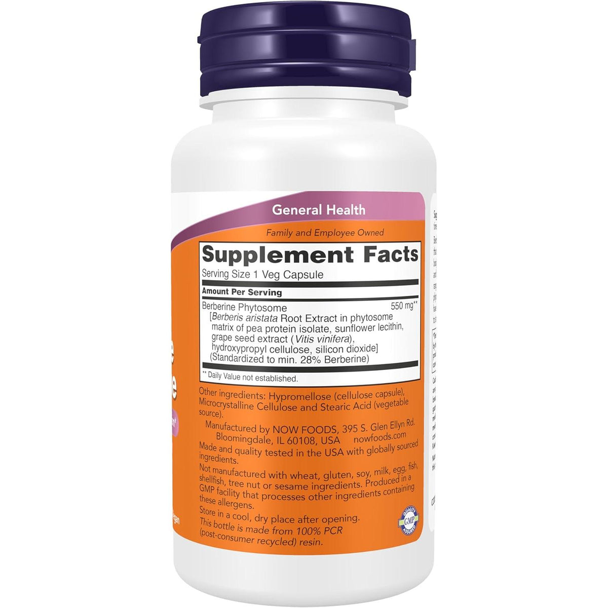 NOW Berberine Phytosome-N101 Nutrition