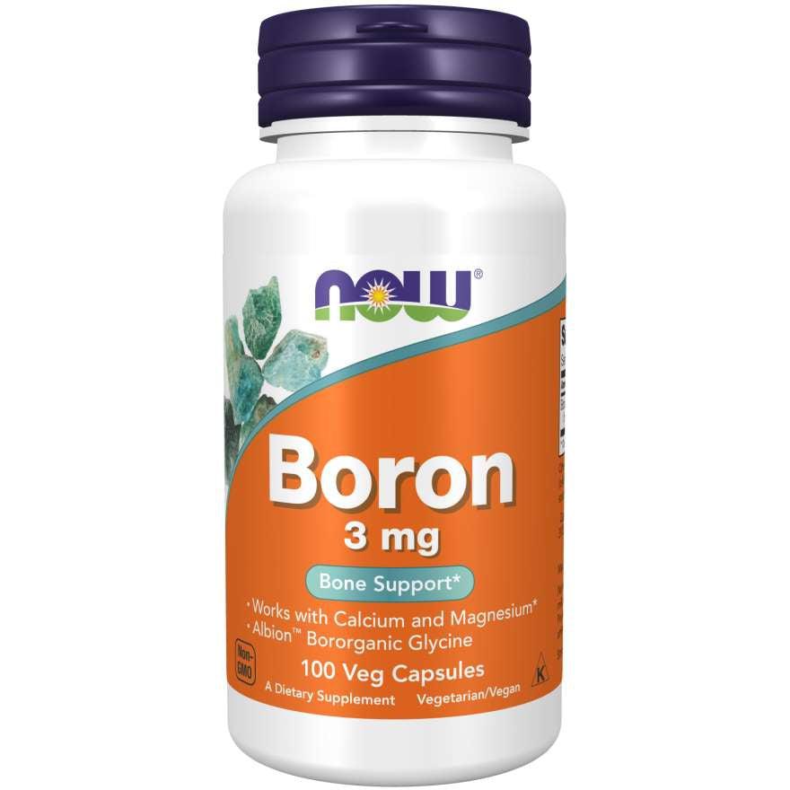 NOW Boron-100 veggie caps-N101 Nutrition