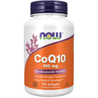 NOW CoQ10 100 mg softgels-150 softgels-N101 Nutrition