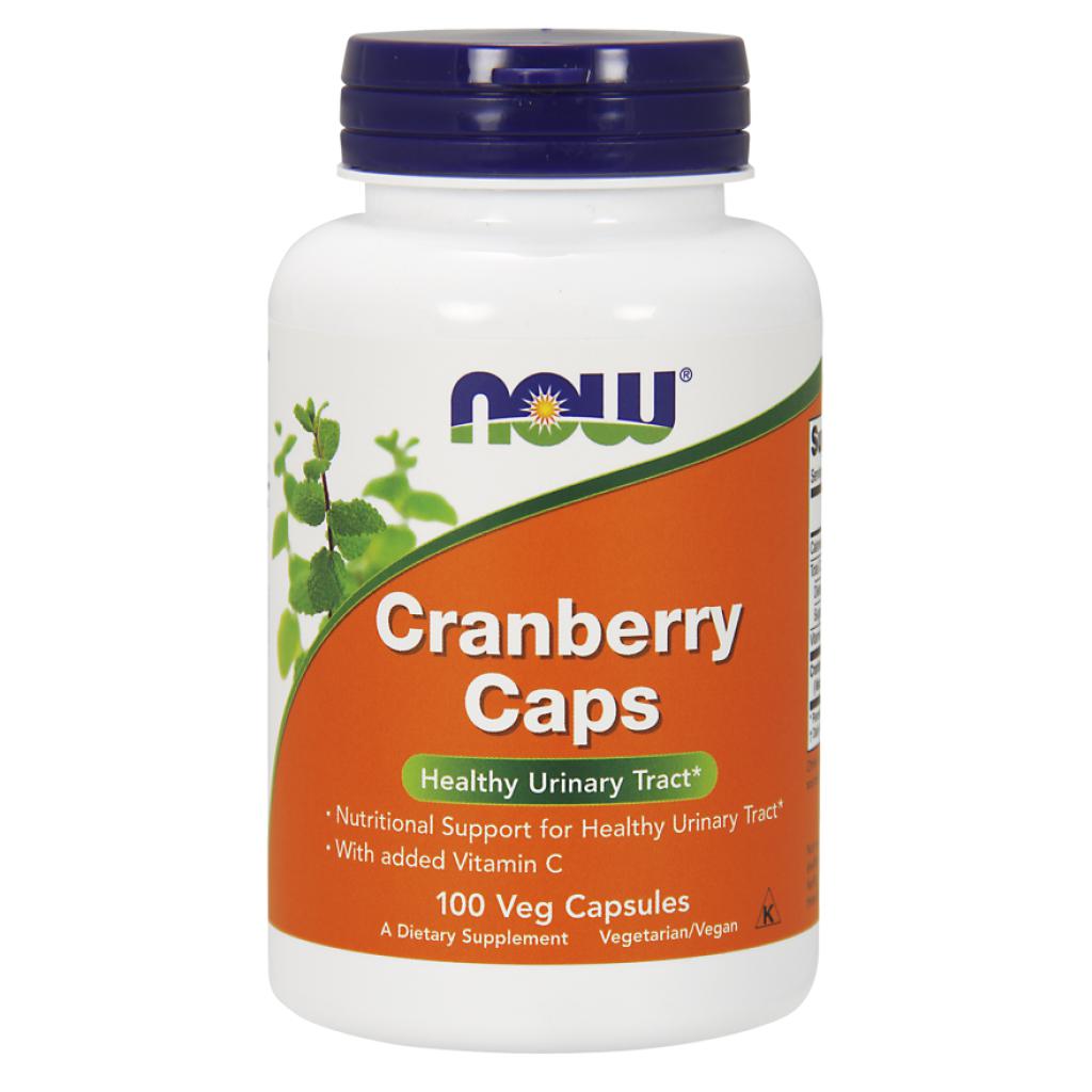 NOW Cranberry Caps-100 veg capsules-N101 Nutrition