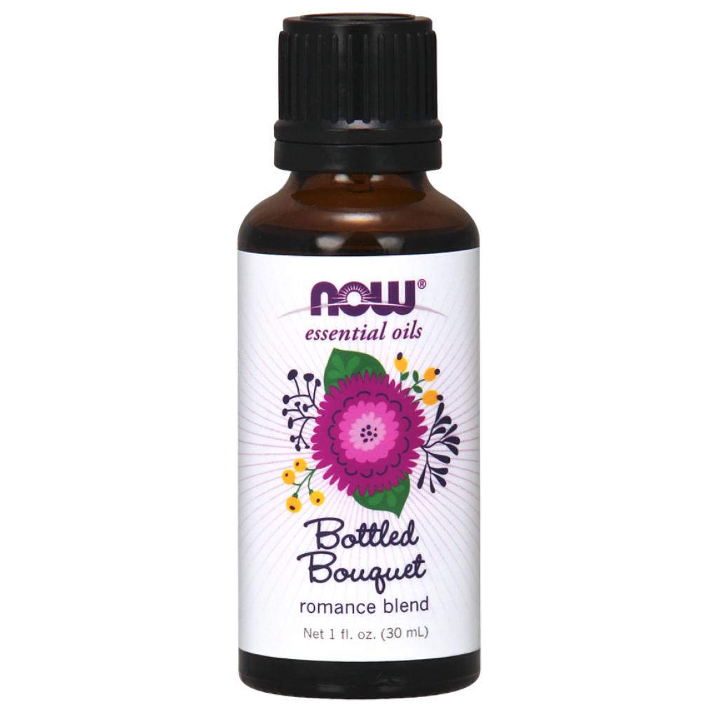 NOW Essential Oils Bottled Bouquet Oil Blend-1 fl oz (30 mL)-N101 Nutrition