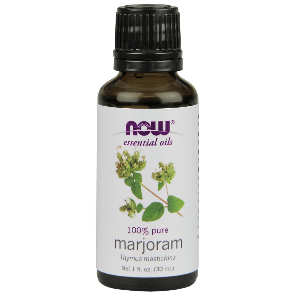 NOW Essential Oils Marjoram Oil-1 fl oz (30 mL)-N101 Nutrition