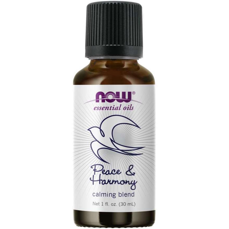 NOW Essential Oils Peace & Harmony Oil Blend-1 fl oz (30 mL)-N101 Nutrition