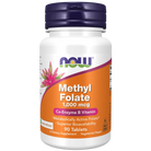 NOW Methyl Folate 1000 mcg-90 tablets-N101 Nutrition