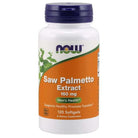 NOW Saw Palmetto Extract 160 mg-120 softgels-N101 Nutrition