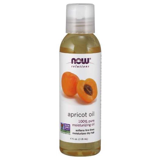 NOW Solutions Apricot Kernel Oil-4 fl oz (118 mL)-N101 Nutrition