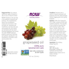 NOW Solutions Grapeseed Oil-16 fl.oz.-N101 Nutrition