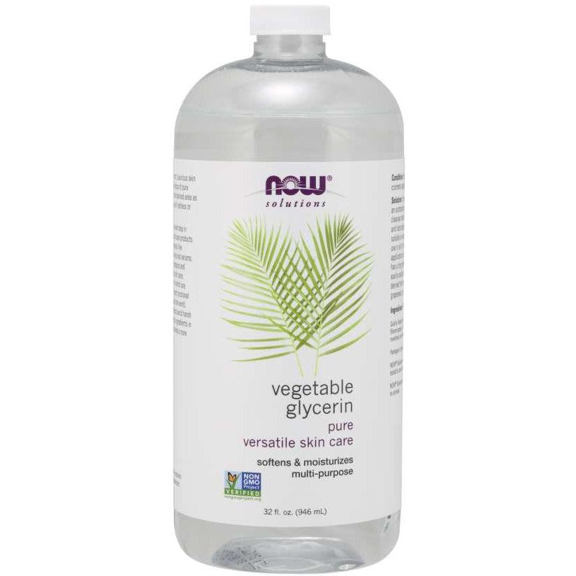 NOW Solutions Vegetable Glycerine-4 fl oz (118 mL)-N101 Nutrition