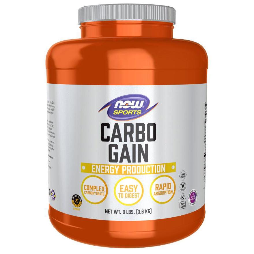 NOW Sports Carbo Gain Powder-8 lbs-N101 Nutrition