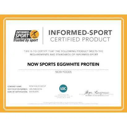 NOW Sports Egg White Protein - Unflavored-N101 Nutrition