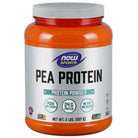 NOW Sports Pea Protein Natural - Unflavored-2 lbs-N101 Nutrition