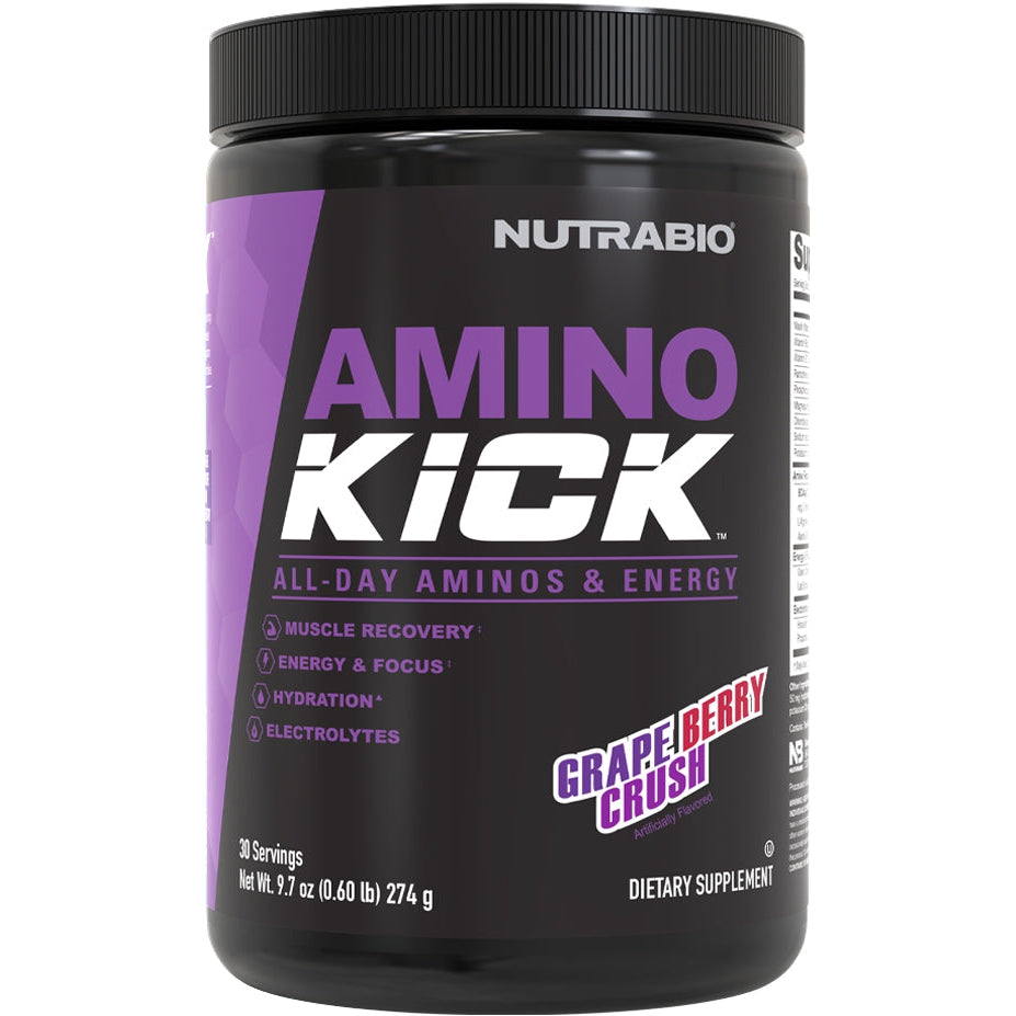 NutraBio Amino Kick-N101 Nutrition