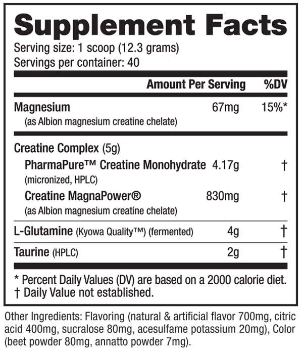 NutraBio CGT-MAX-Tropical Fruit Punch-40 servings-N101 Nutrition