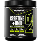 NutraBio Creatine + HMB-30 servings-Unflavored-N101 Nutrition