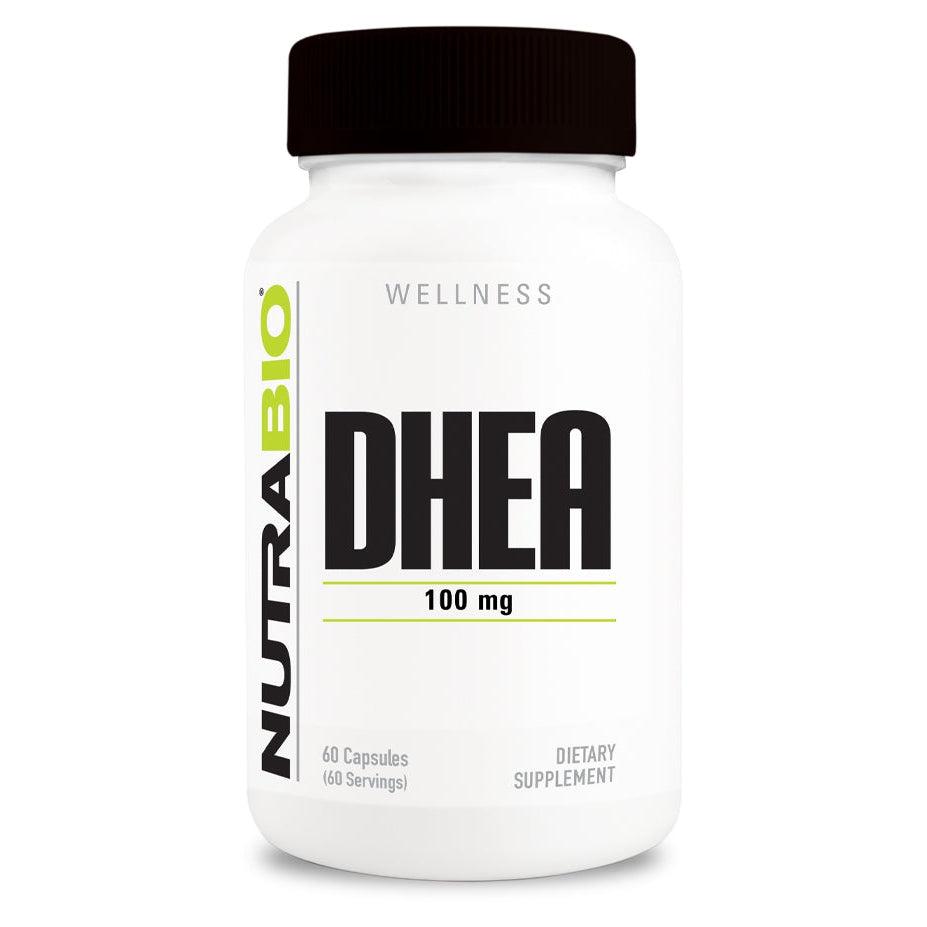 NutraBio DHEA 100 mg-60 capsules-N101 Nutrition