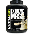 NutraBio Extreme Mass-6 lbs-Vanilla-N101 Nutrition