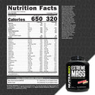 NutraBio Extreme Mass-N101 Nutrition