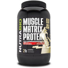 NutraBio Muscle Matrix Protein-2 lbs-Alpine Vanilla-N101 Nutrition