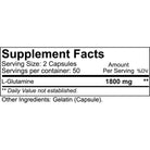 NutraKey Glutamine Powder-60 servings (300 g)-N101 Nutrition