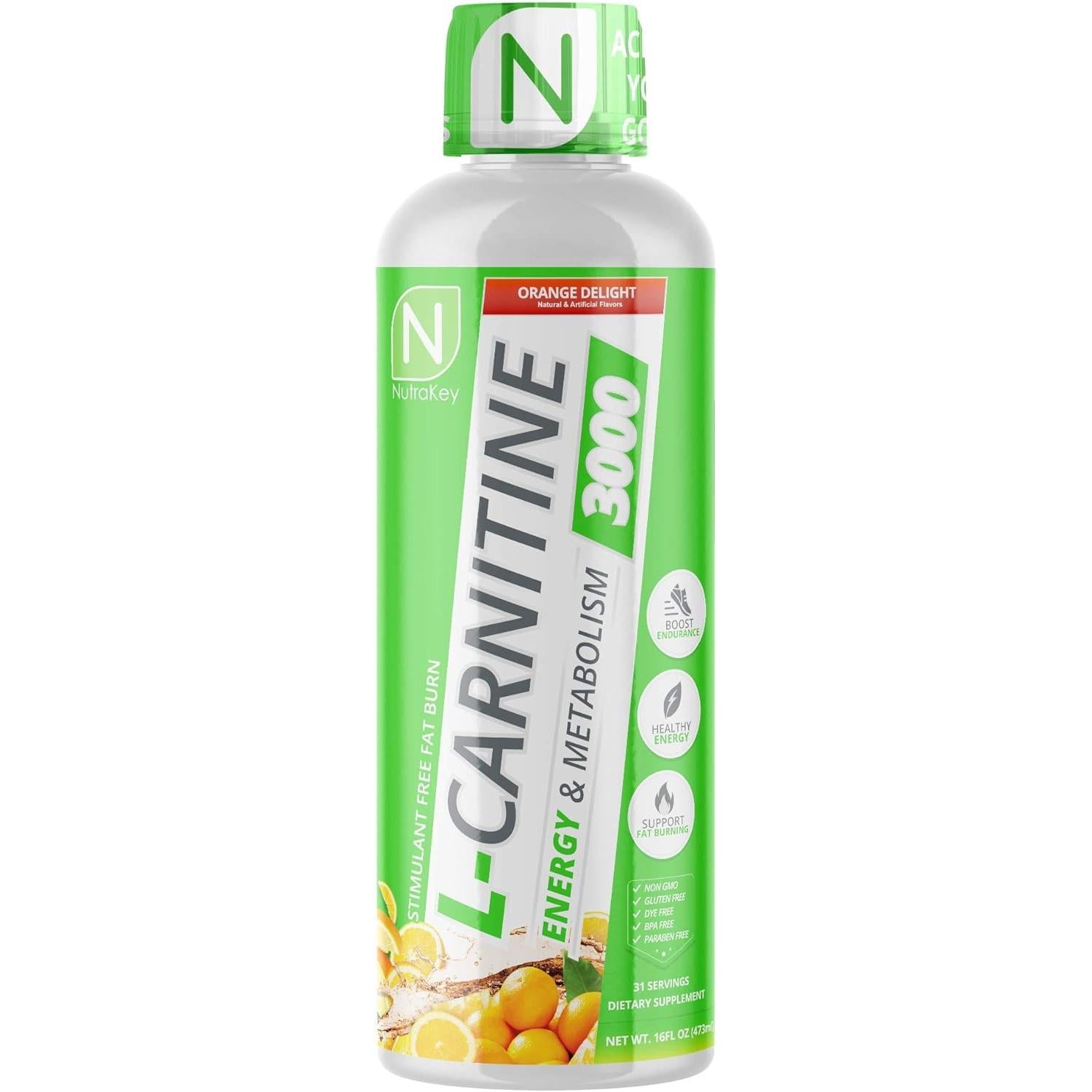 NutraKey L-Carnitine 3000 Liquid – N101 Nutrition