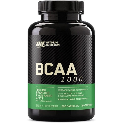 Optimum Nutrition BCAA 1000 Caps-200 capsules-N101 Nutrition