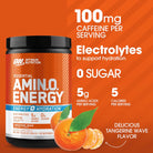 Optimum Nutrition Essential AmiN.O. Energy + Electrolytes-N101 Nutrition