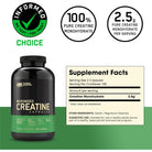 Optimum Nutrition Micronized Creatine Capsules-N101 Nutrition