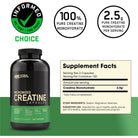 Optimum Nutrition Micronized Creatine Capsules-N101 Nutrition