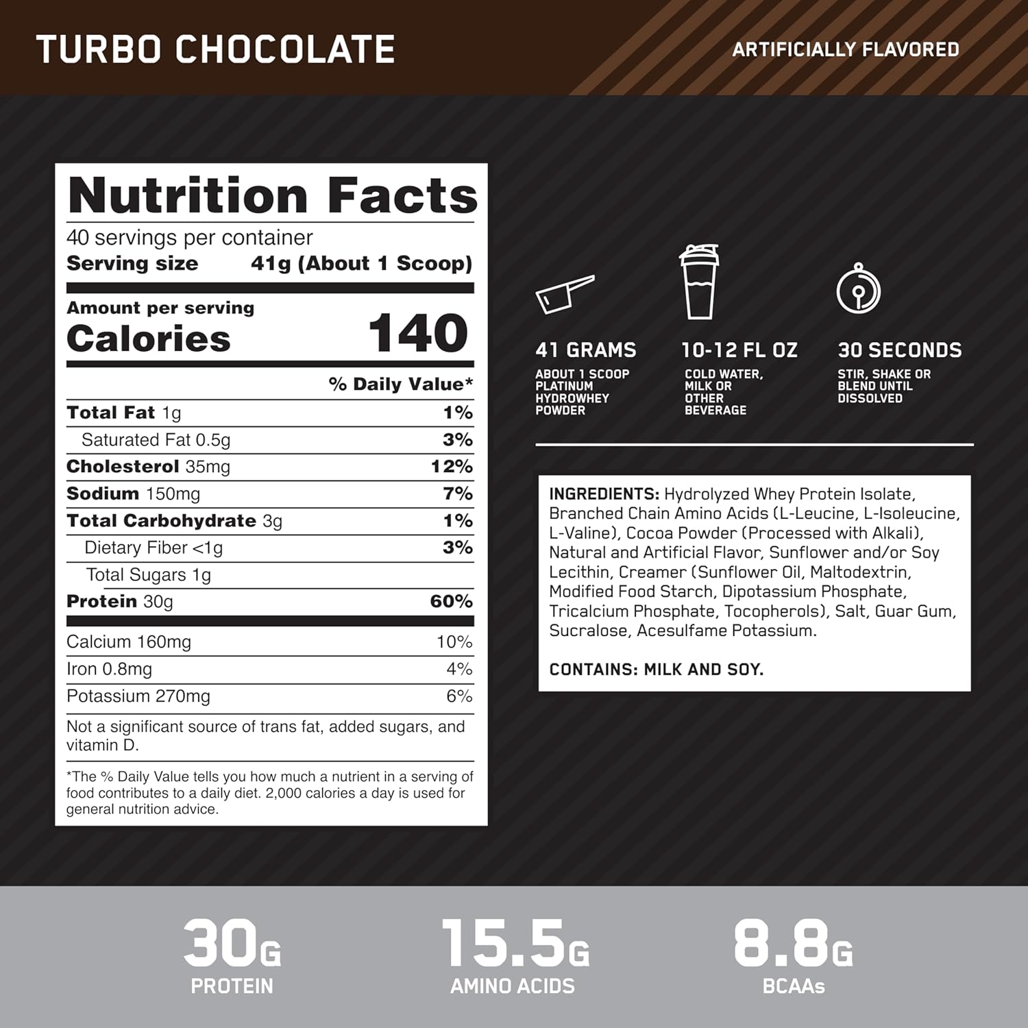 Optimum Nutrition Platinum Hydrowhey-N101 Nutrition