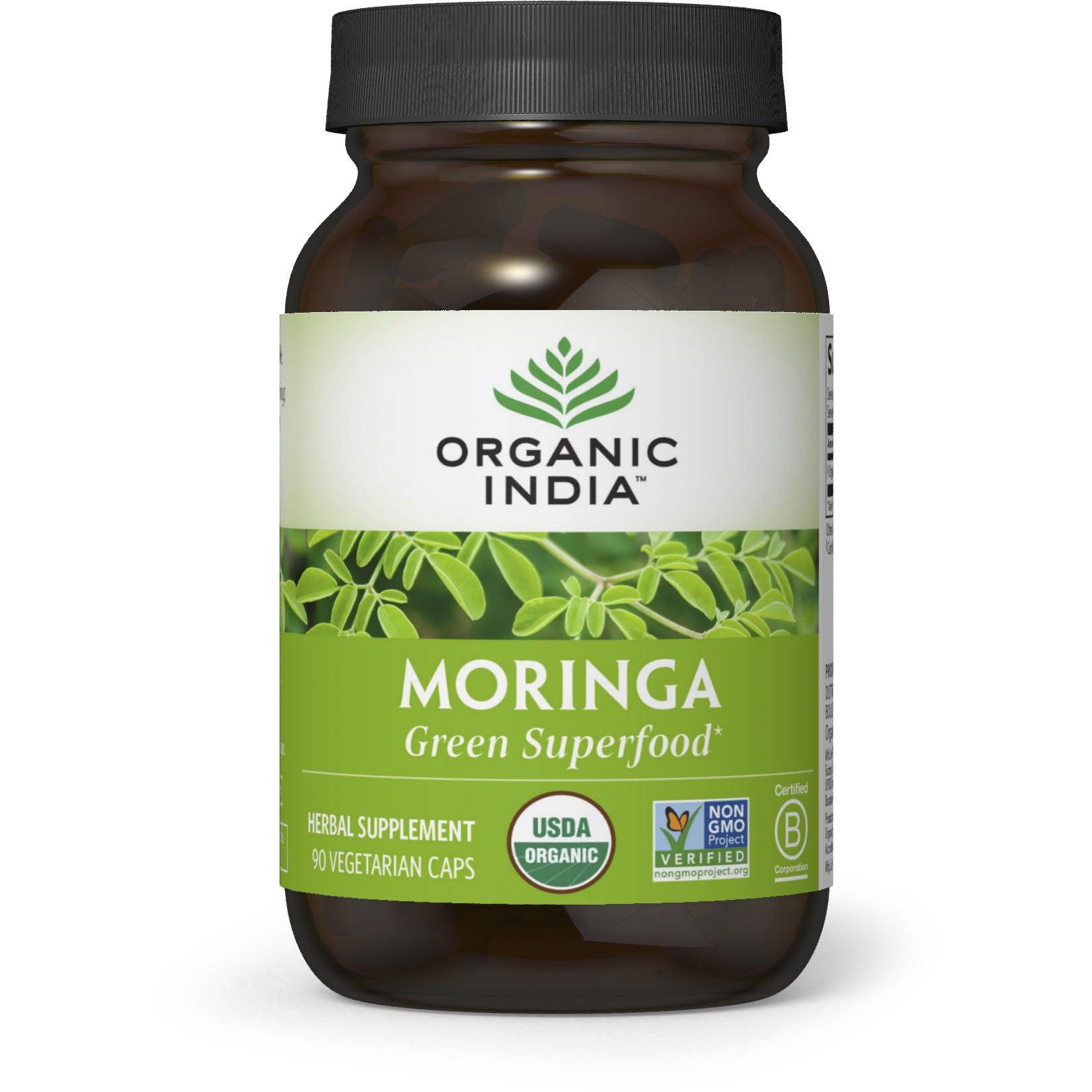 Organic India Moringa-90 vegetarian caps-N101 Nutrition