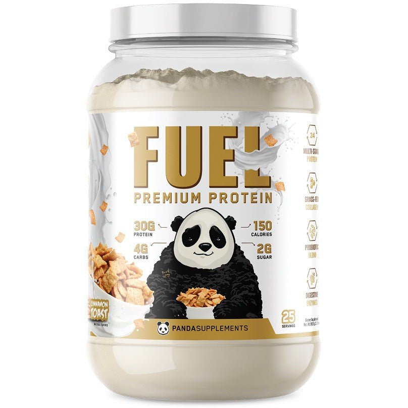 Panda Supplements FUEL Premium Protein-25 servings-Cinnamon Toast-N101 Nutrition