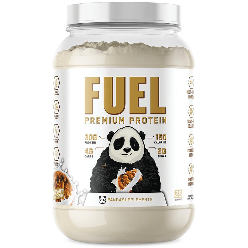 Panda Supplements FUEL Premium Protein-25 servings-Cookies and Cream-N101 Nutrition