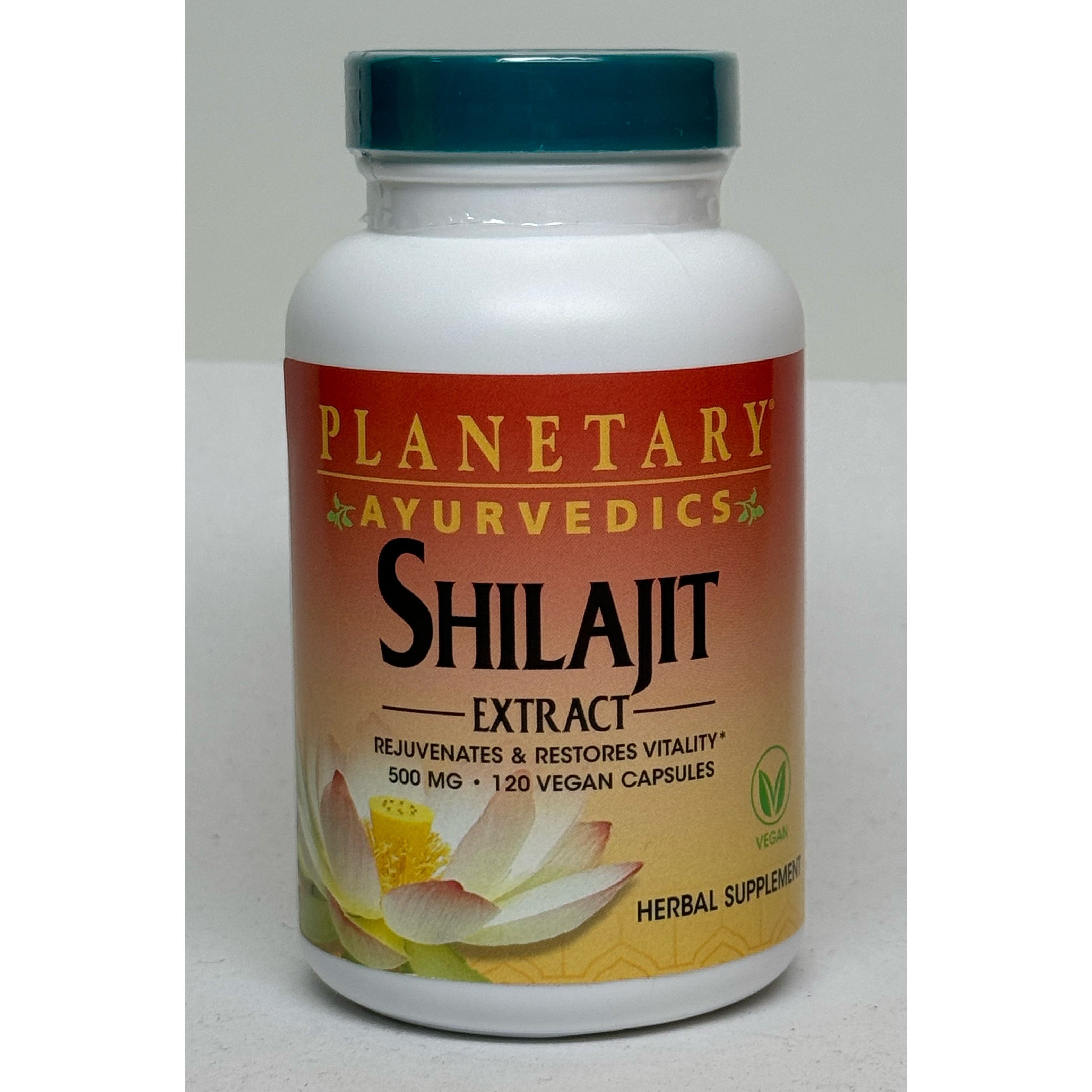 Planetary Ayurvedics Shilajit Extract-120 vegan capsules-N101 Nutrition