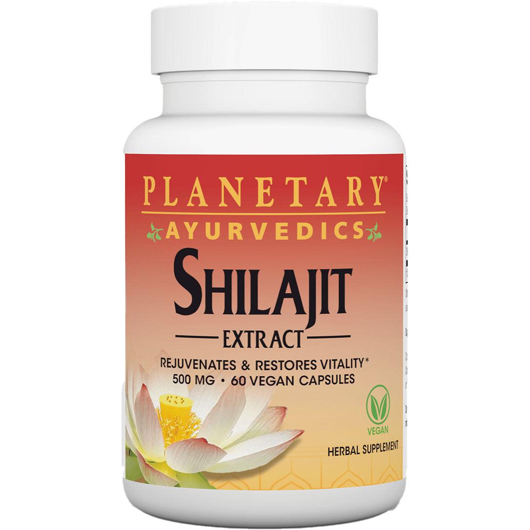 Planetary Ayurvedics Shilajit Extract-60 vegan capsules-N101 Nutrition