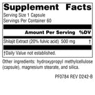 Planetary Ayurvedics Shilajit Extract-N101 Nutrition