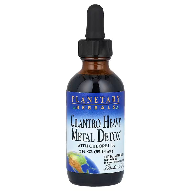 Planetary Herbals Cilantro Heavy Metal Detox™-2 fl oz (59.14 mL)-N101 Nutrition