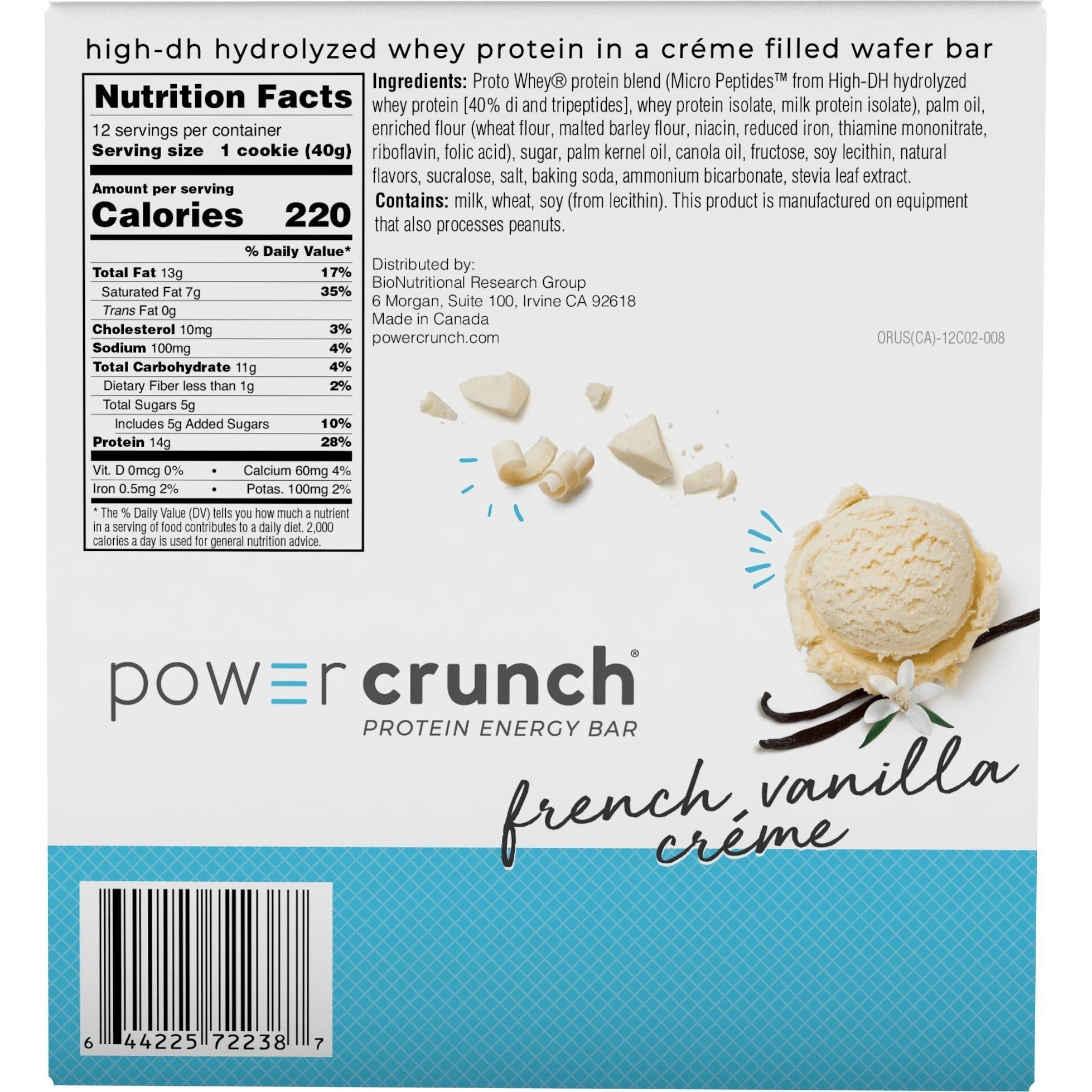 Power Crunch Bars-N101 Nutrition