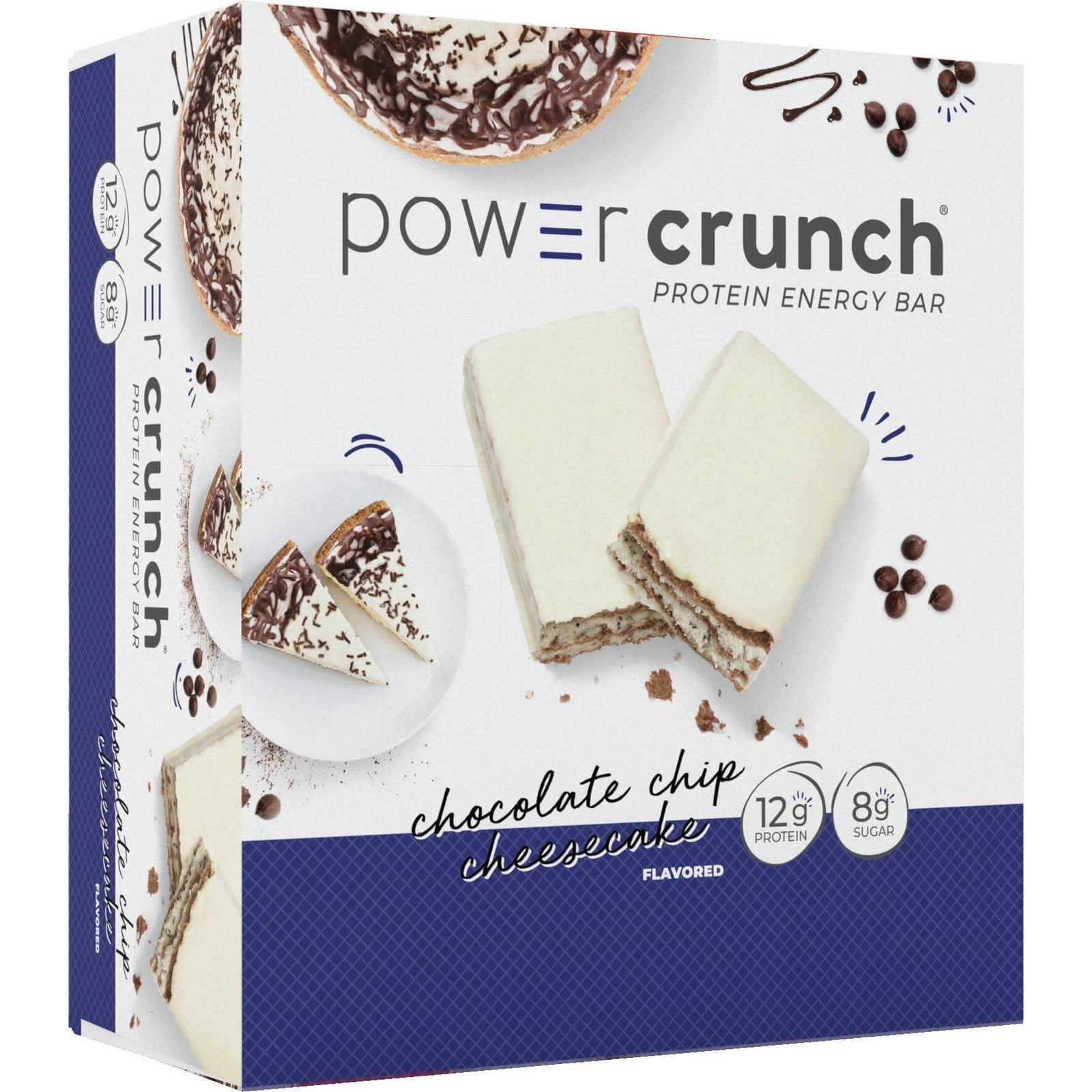 Power Crunch Bars-Box (12 bars)-Chocolate Chip Cheesecake-N101 Nutrition