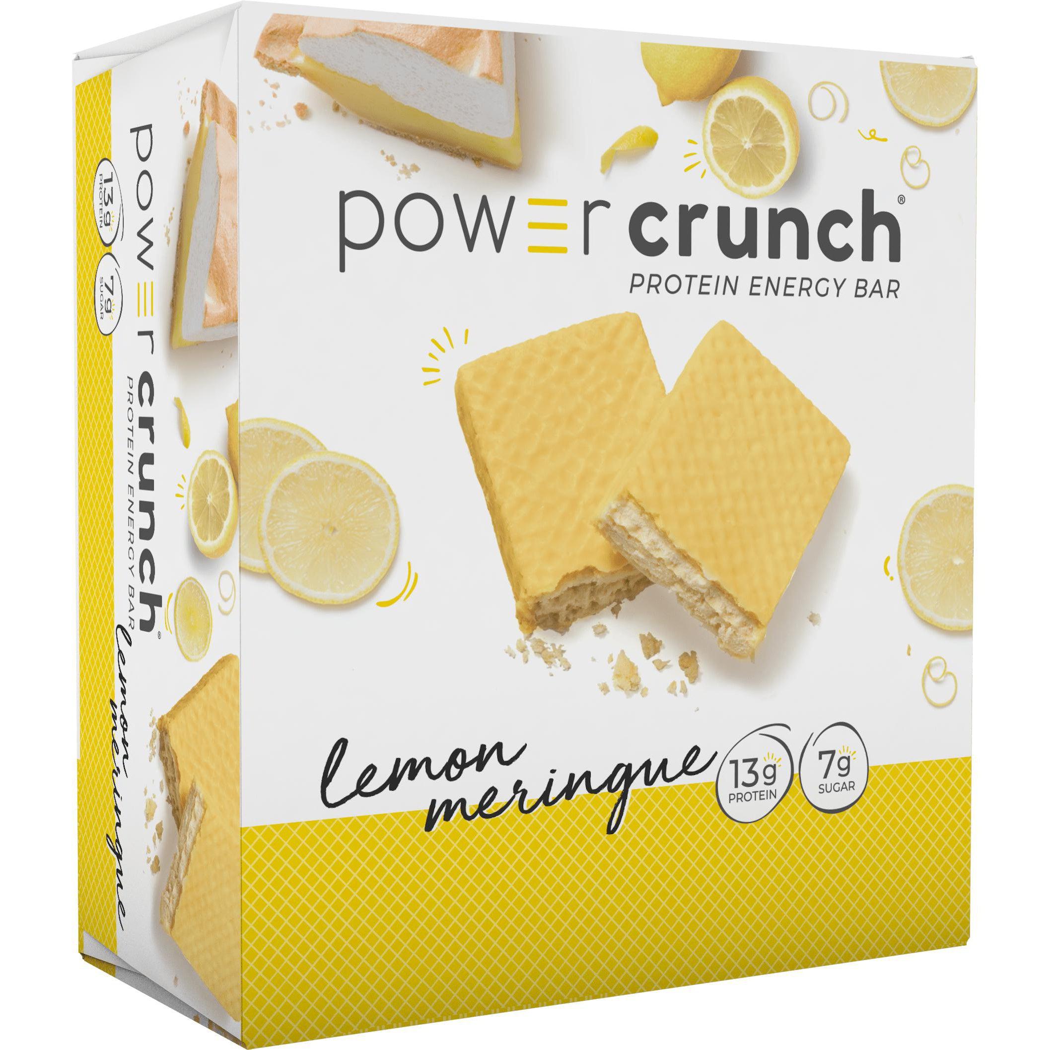 Power Crunch Bars-Box (12 bars)-Lemon Meringue-N101 Nutrition