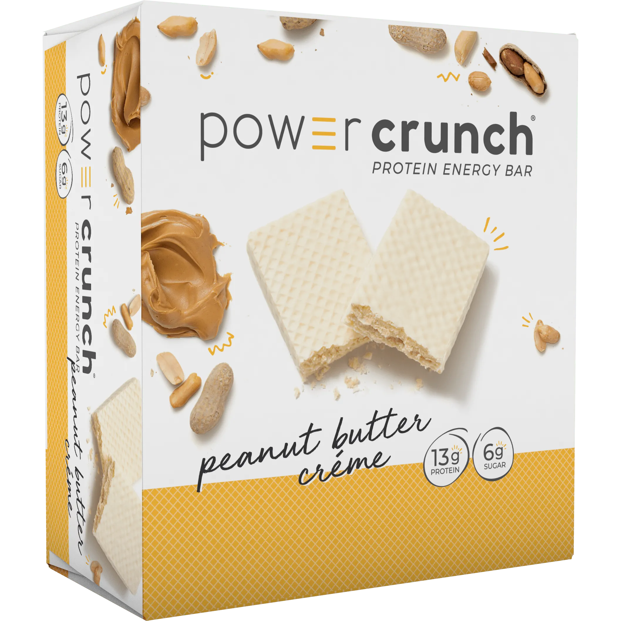 Power Crunch Bars-Box (12 bars)-Peanut Butter Creme-N101 Nutrition