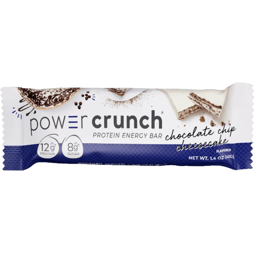 Power Crunch Bars-Single (40 g)-Chocolate Chip Cheesecake-N101 Nutrition