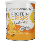 Power Crunch Protein Crisps-8 cans (2.1 oz)-Cheddar-N101 Nutrition