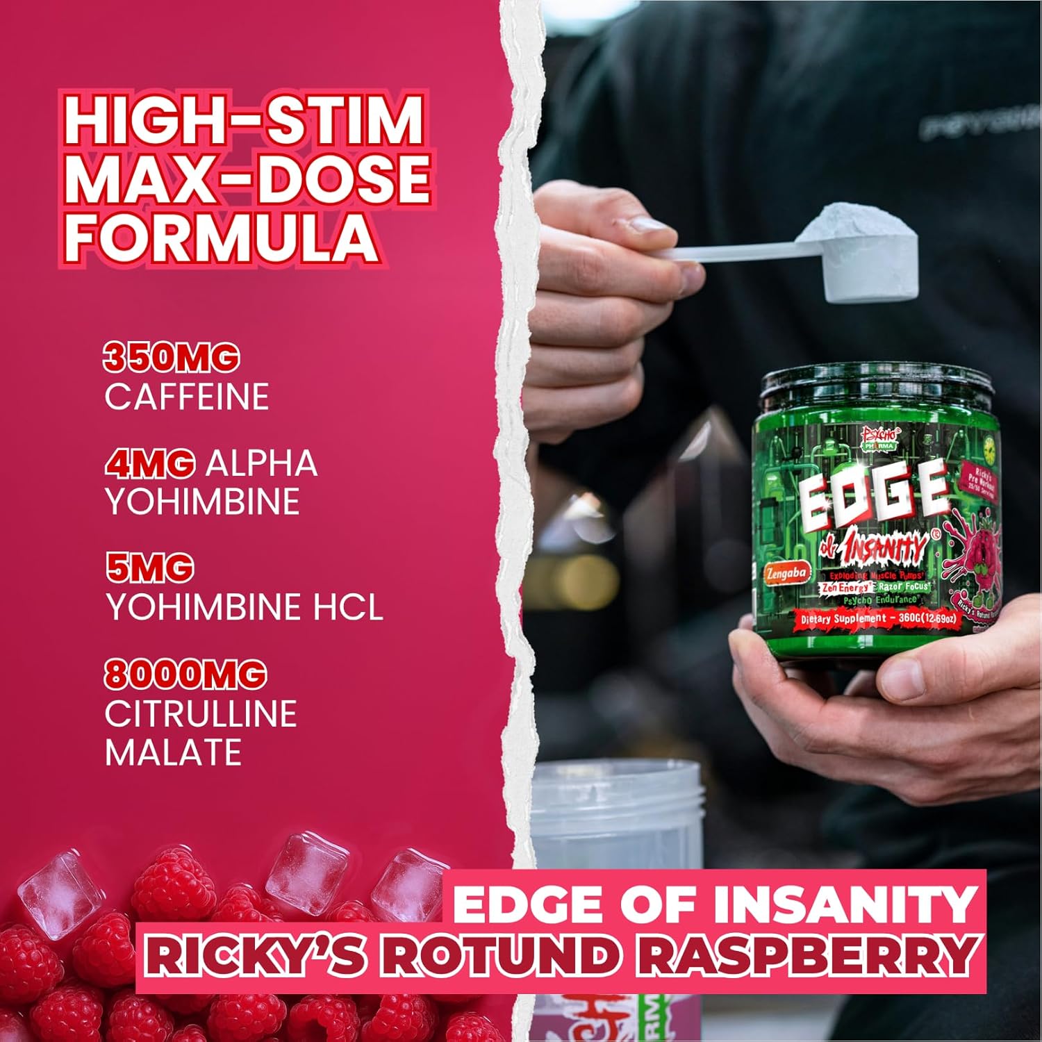 Psycho Pharma Edge of Insanity-N101 Nutrition