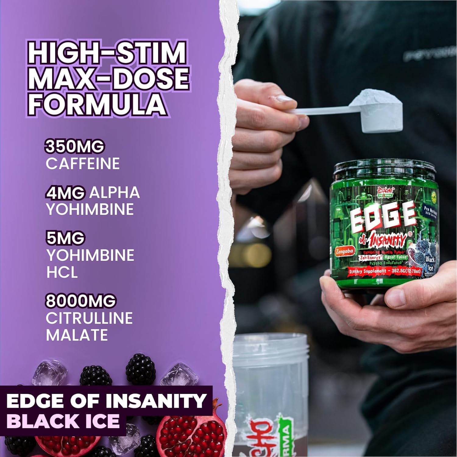 Psycho Pharma Edge of Insanity-N101 Nutrition