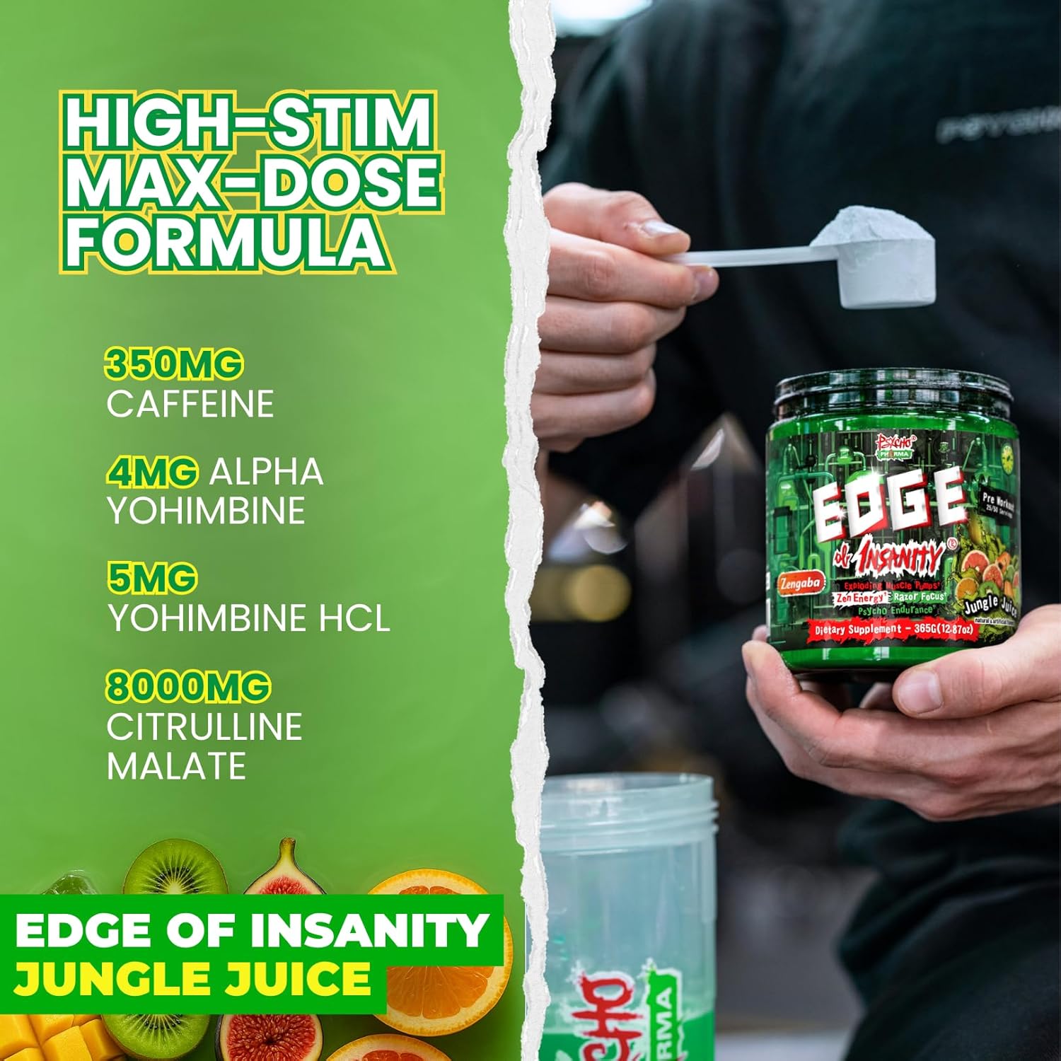 Psycho Pharma Edge of Insanity-N101 Nutrition