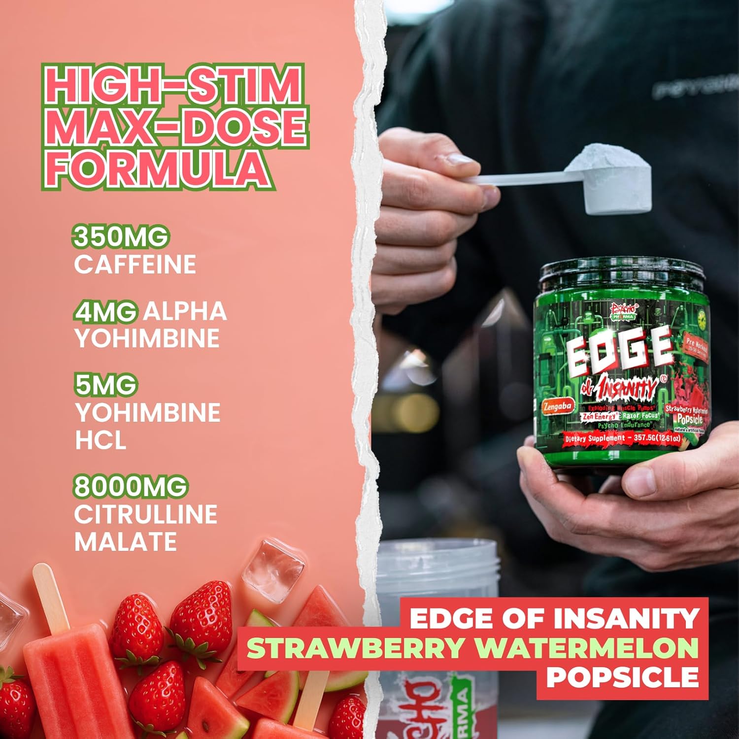 Psycho Pharma Edge of Insanity-N101 Nutrition