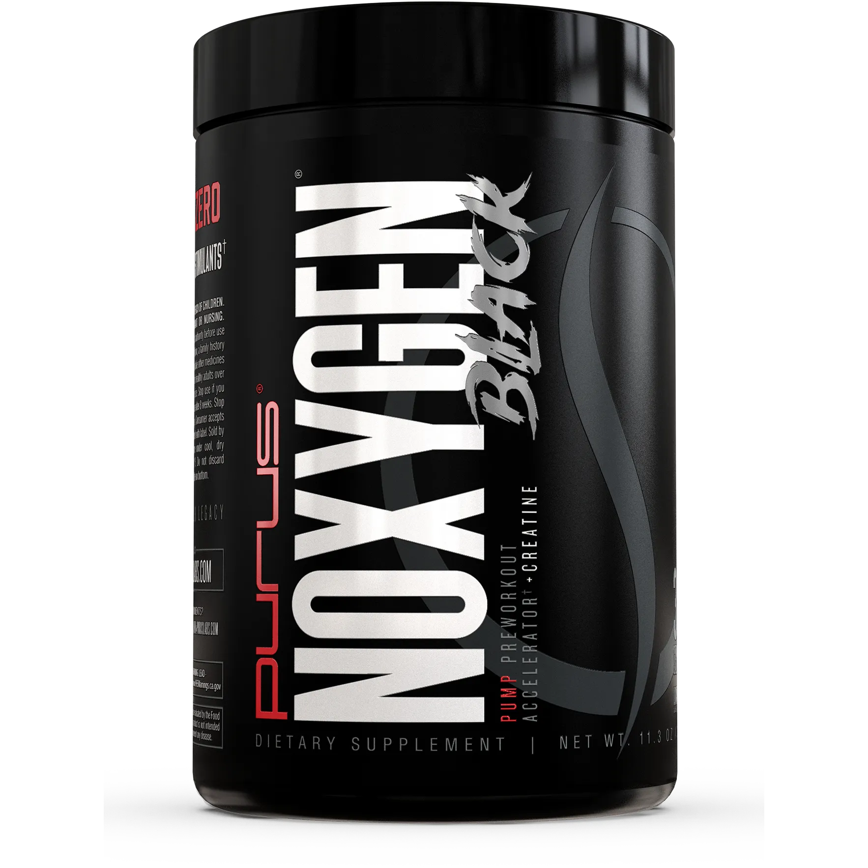 Purus Labs NOXygen Black-30 servings-N101 Nutrition