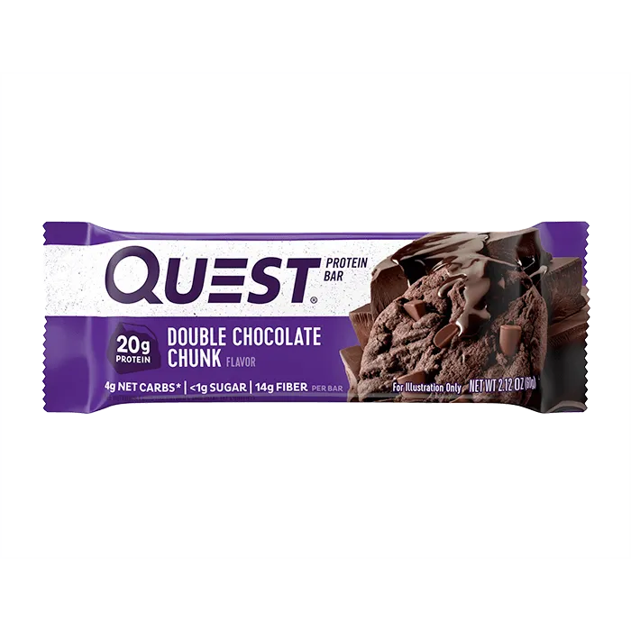 Quest Protein Bars-Single Bar-Double Chocolate Chunk-N101 Nutrition