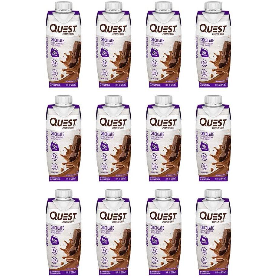 Quest Protein Shake RTD-Case (12 units)-Chocolate-N101 Nutrition