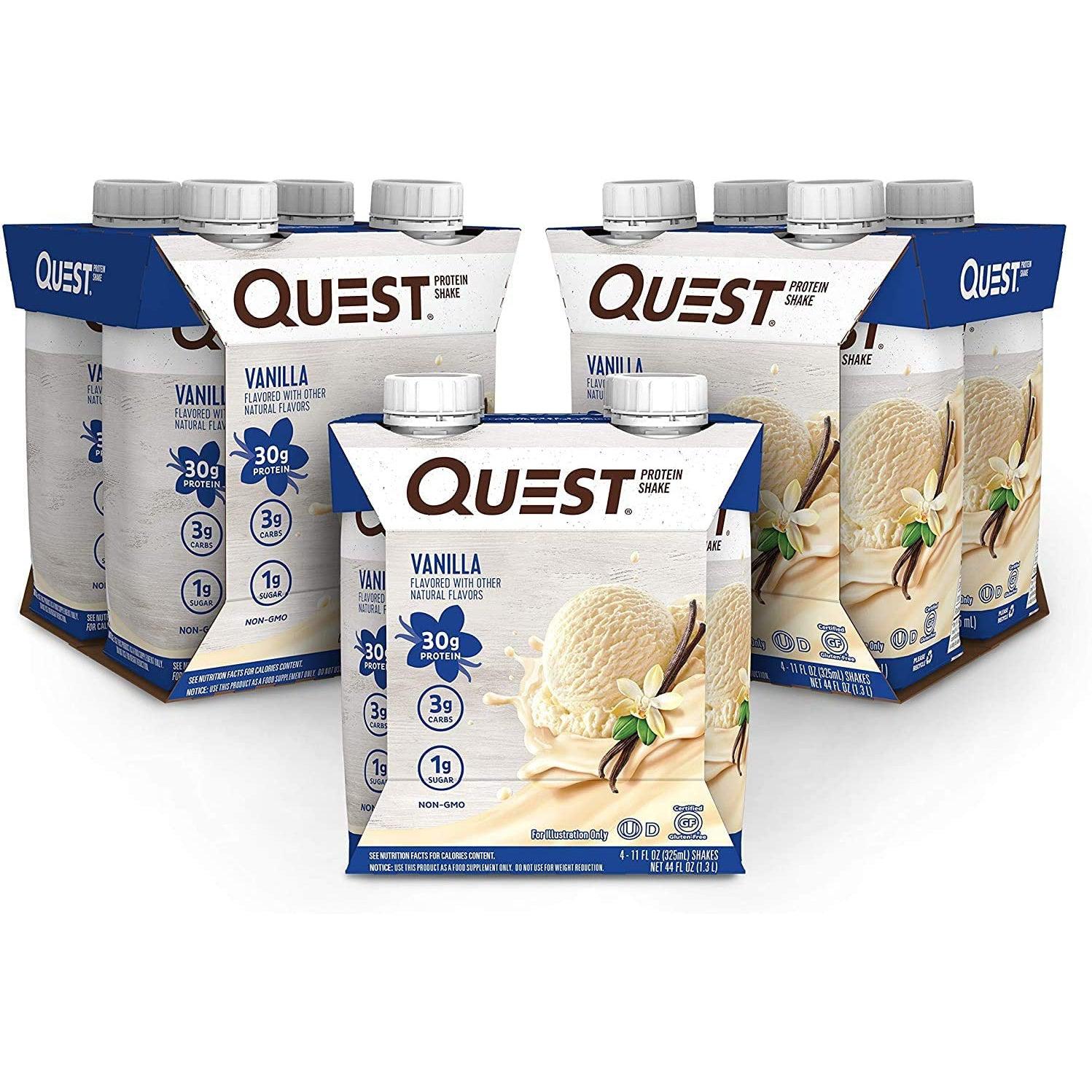 Quest Protein Shake RTD-Case (12 units)-Vanilla-N101 Nutrition